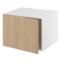 Topskab med sidehængt låge