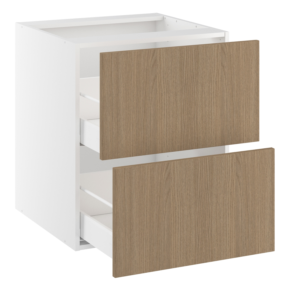 Underskab, 2 skuffer. H:704 B:800 D:580