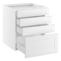 Skuffeskab med 4 skuffer