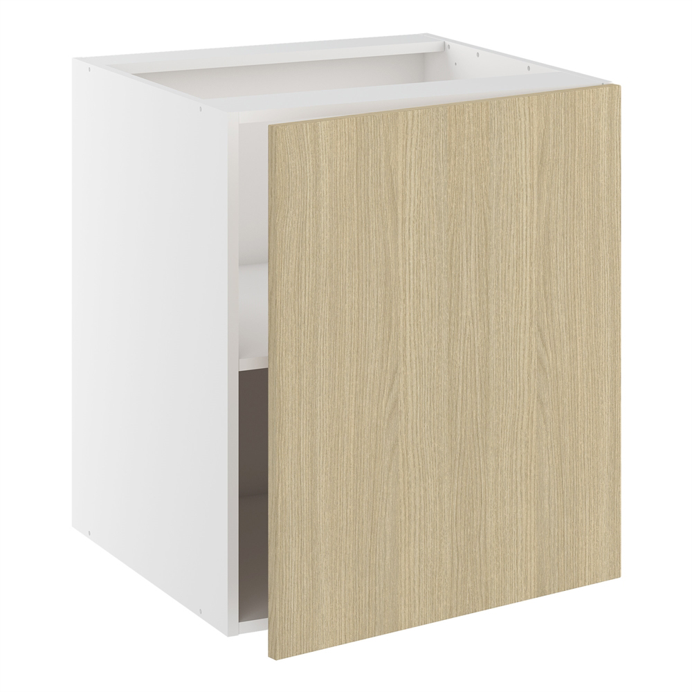 Underskab, 1 låge, 1 hylde. H:704 B:600 D:580