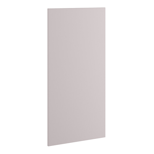 Låge til designskab uden hængselboring H: 124,4 cm 