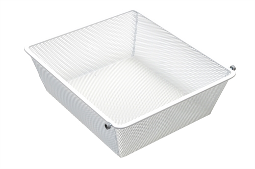Mesh kurv 76,8 cm i Hvid
